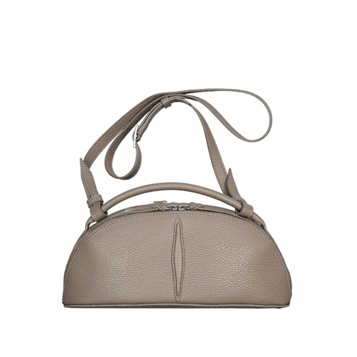 Leather Crossbody Bag ORBITA by Buti Pelletterie 07