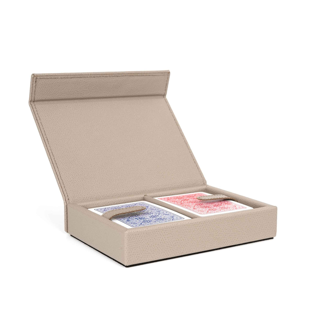 Leather Playing CARD HOLDER by Pinetti 1