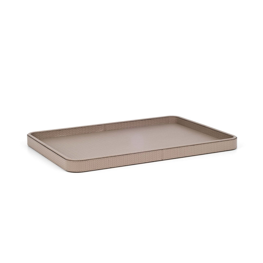 Rectangular Leather Tray JANE by Pinetti 02