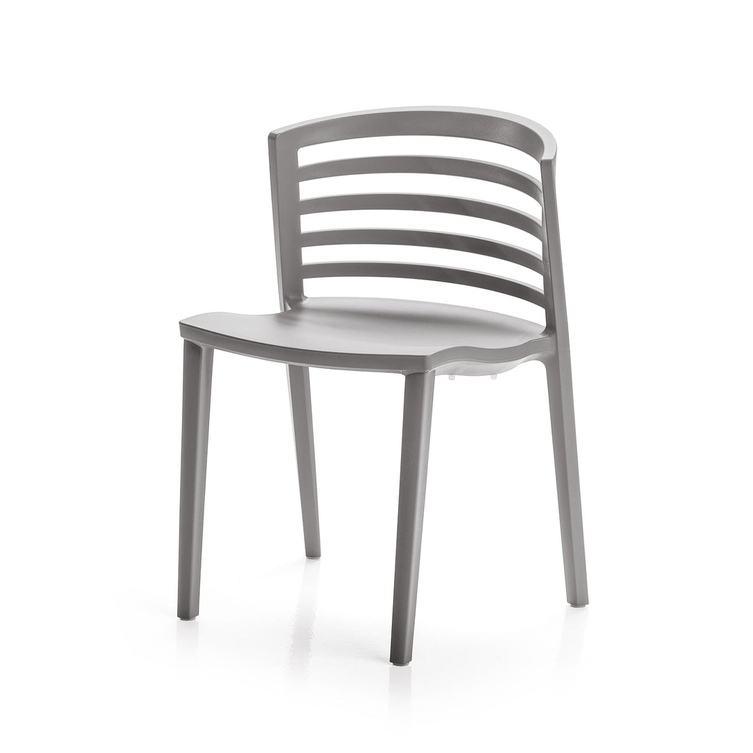 Stackable Polypropylene Chair VENEZIA by Favaretto & Partners for BBB Italia 03