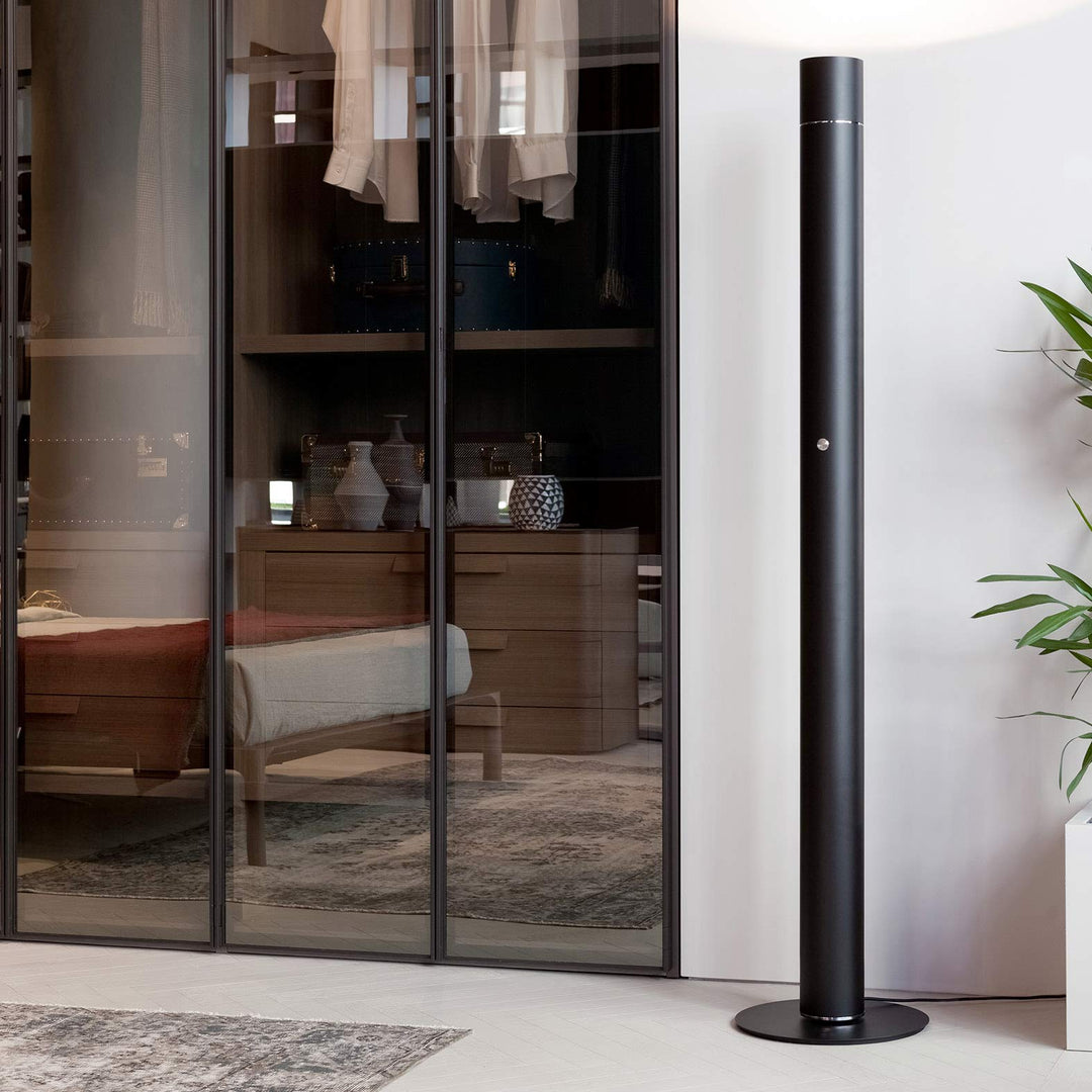 Aluminium and Brass Floor Lamp CONCORDE by Villatosca for Lumen Center - 3