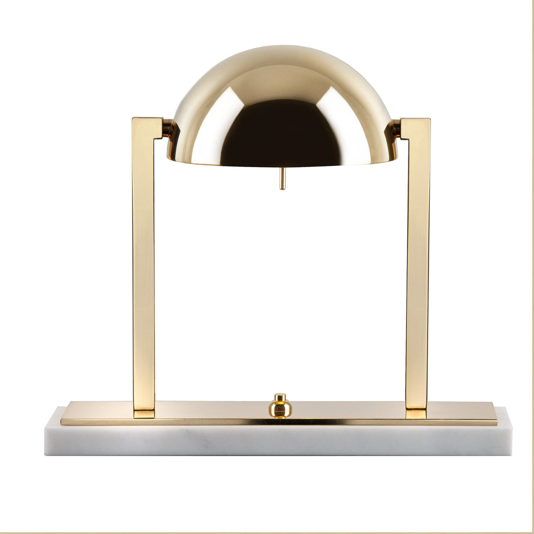 Marble Table Lamp DIANE by Jacques Adnet for Lumen Center - 11