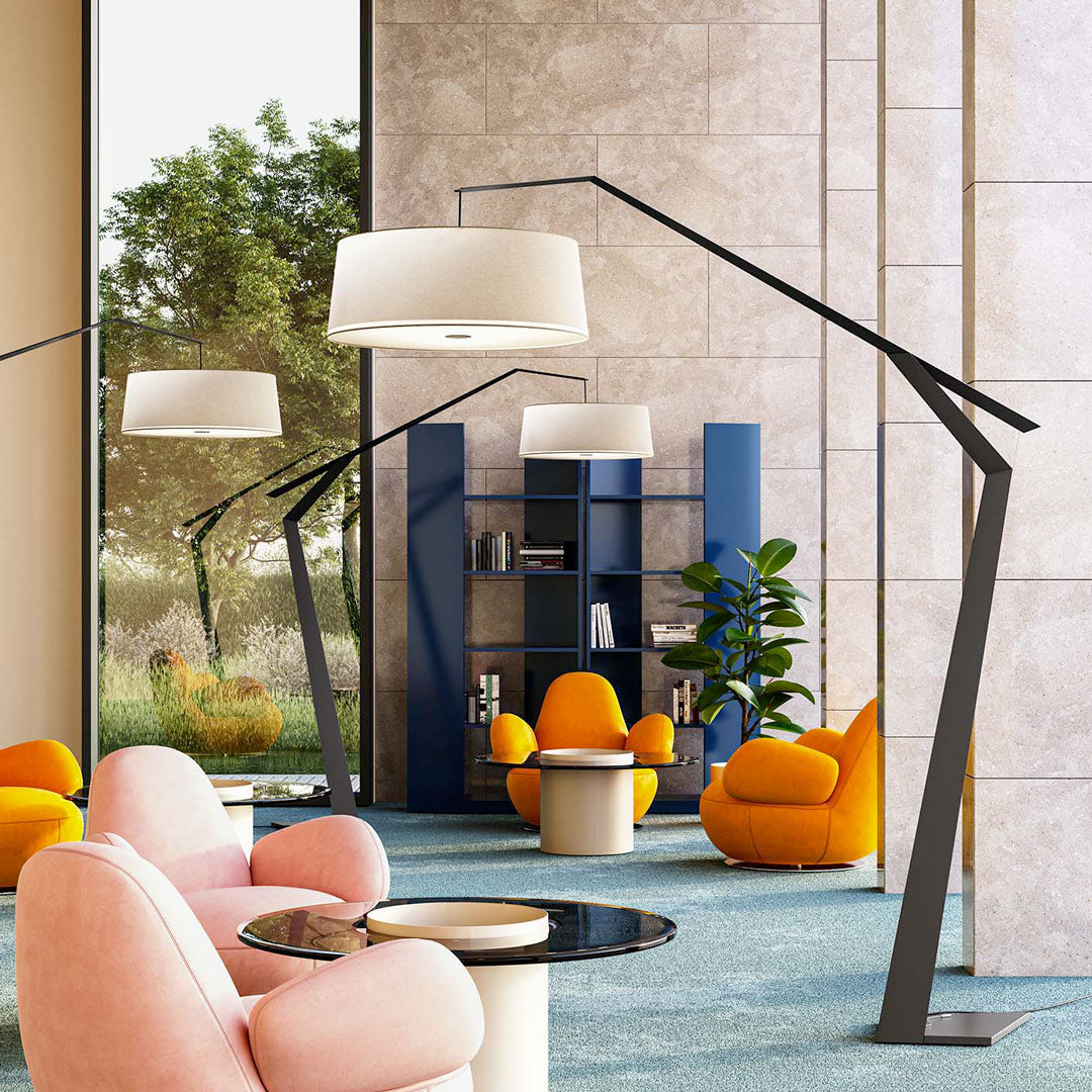 Adjustable Floor Lamp GRUS by Alberto Saggia & Valerio Sommella for Lumen Center - 4