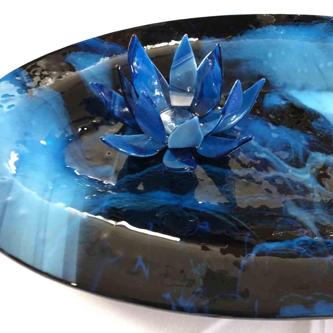 Murano Glass Candle Holder Set of Three NINFEA by D.i. Più Andretto Design 02