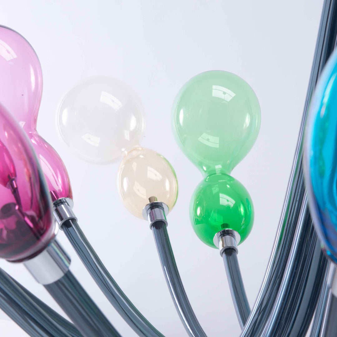 Murano Glass Chandelier BLOB by Karim Rashid for Purho 04