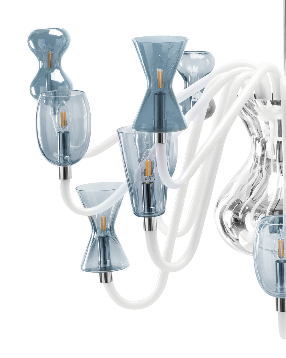 Murano Glass Chandelier K1 by Karim Rashid for Purho 02