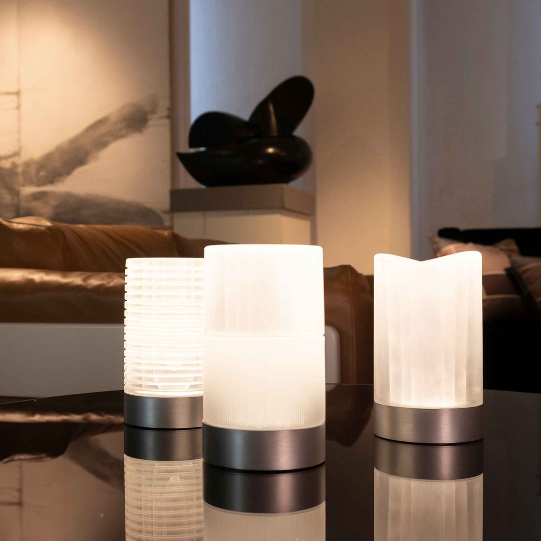 Rechargeable Murano Glass Table Lamp HAUTE by Federico Peri for Purho 03