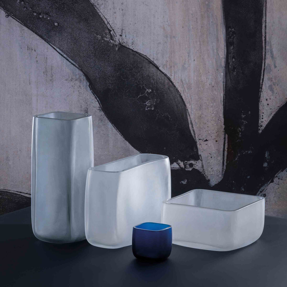 Murano Glass Vase CUBES by LPWK for Purho 02