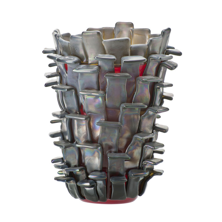 Murano Glass Vase RITAGLI by Fulvio Bianconi for Venini_3
