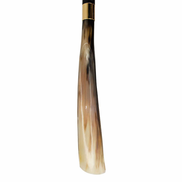 Shoehorn HIPPO with Enameled Brass Handle by Pasotti 04