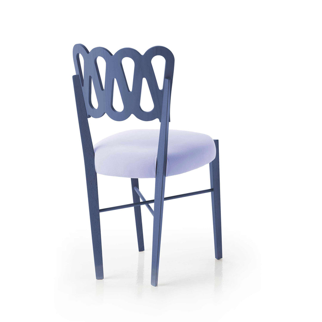 Stained Beech Wood Chair PONTI 969 by Gio Ponti for BBB Italia 2