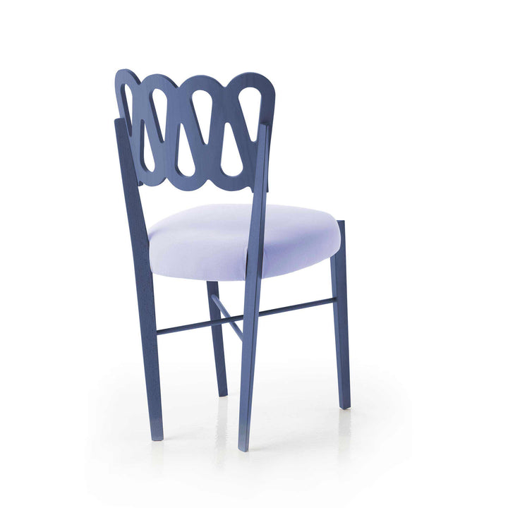 Stained Beech Wood Chair PONTI 969 by Gio Ponti for BBB Italia 2