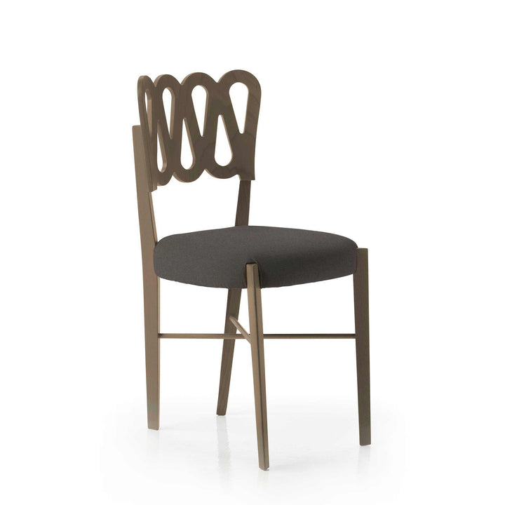 Stained Beech Wood Chair PONTI 969 by Gio Ponti for BBB Italia 6