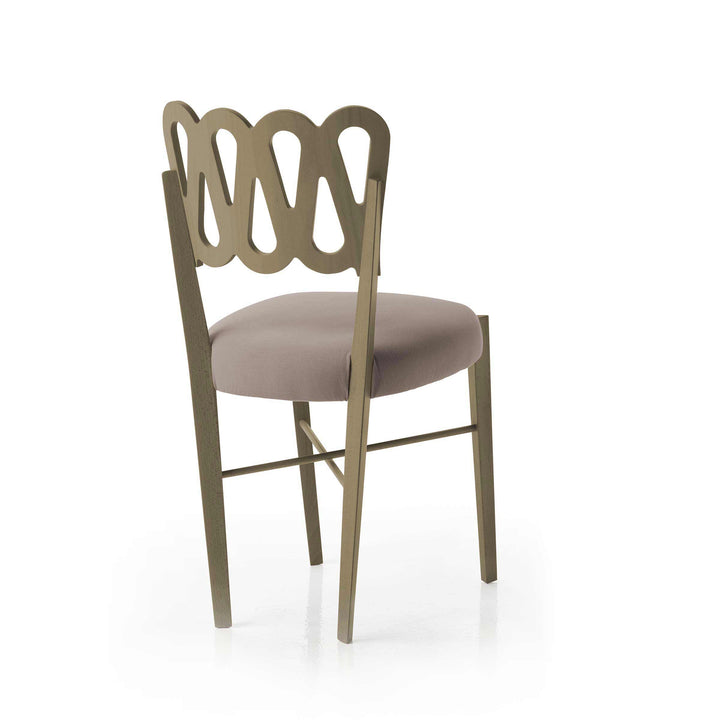 Stained Beech Wood Chair PONTI 969 by Gio Ponti for BBB Italia 5