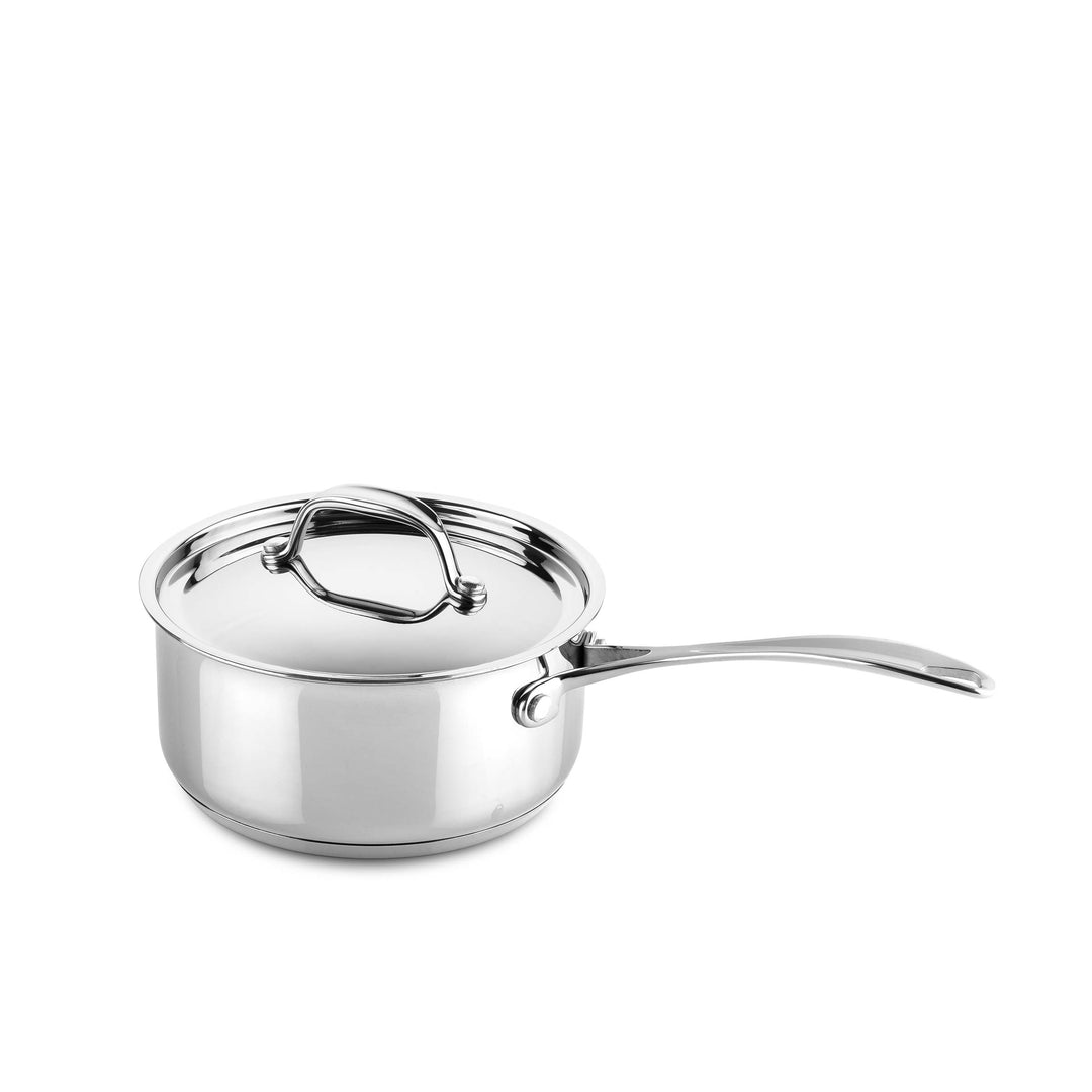 Stainless Steel Pan CASSEROLE GLAMOUR STONE Set of Three by Mepra 05