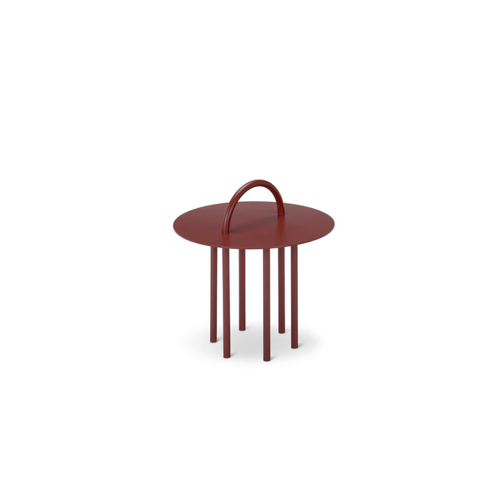 Metal Side Table OBIQUO by Nasilowska-Russo for Adrenalina 5
