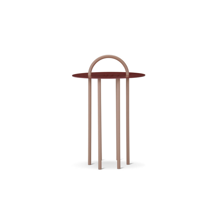 Metal Side Table OBIQUO by Nasilowska-Russo for Adrenalina 6