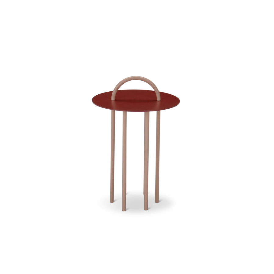 Metal Side Table OBIQUO by Nasilowska-Russo for Adrenalina 1