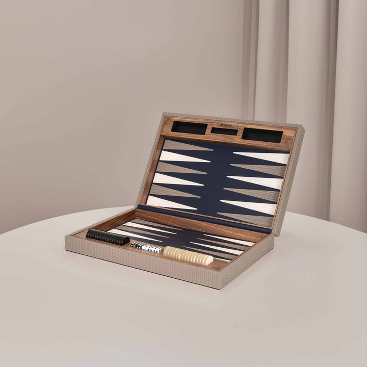 Wood Board Game BACKGAMMON SET by Pinetti 03