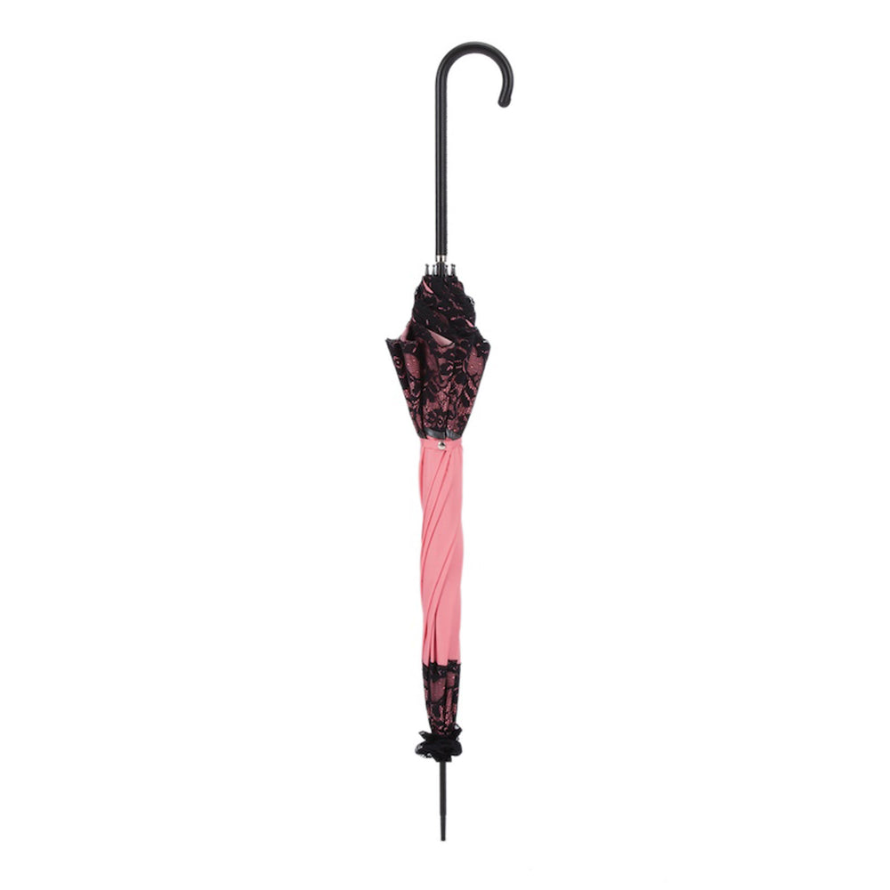 Umbrella BURLESQUE PARASOL with Leather Handle by Pasotti 02