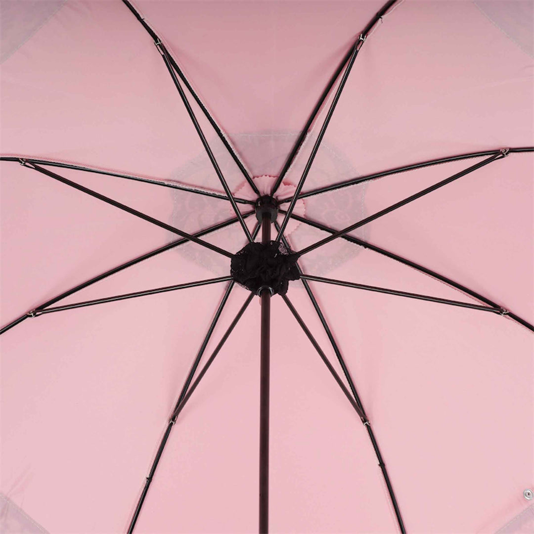 Umbrella BURLESQUE PARASOL with Leather Handle by Pasotti 05