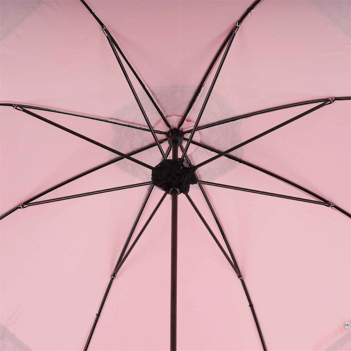 Umbrella BURLESQUE PARASOL with Leather Handle by Pasotti 05