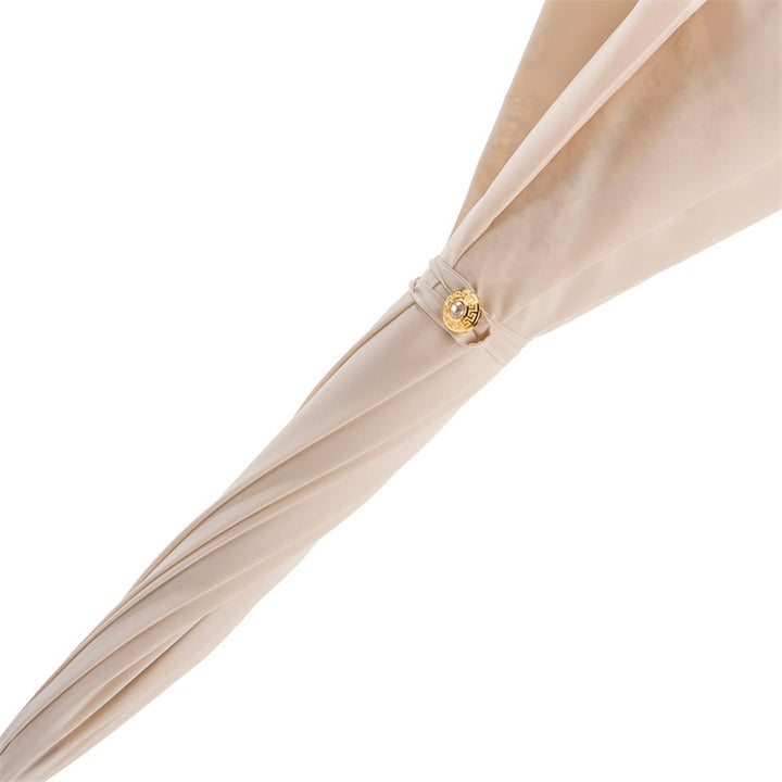 Umbrella ECRU PARASOL with Jewelled Handle by Pasotti 08