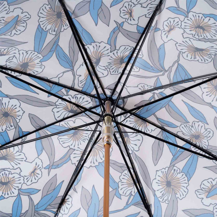Umbrella GREY CAT with Enameled Brass Handle by Pasotti 06