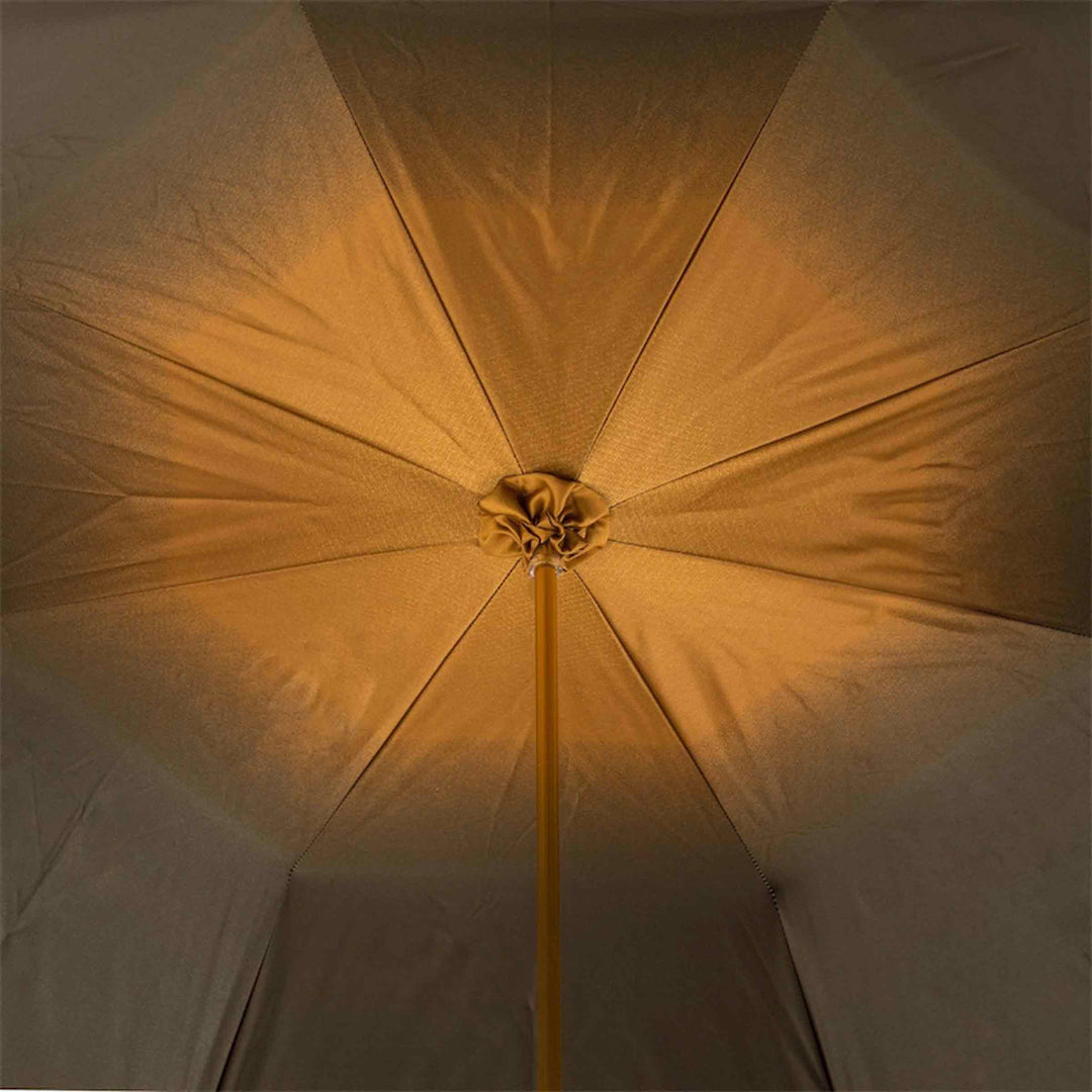 Umbrella SUNFLOWERS with Brass and Swarovski® Crystal Handle by Pasotti 06