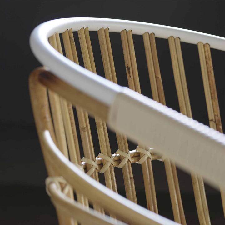 Rattan Armrest Chair RAPHIA RATTAN by Lucidi Pevere for Casamania 09