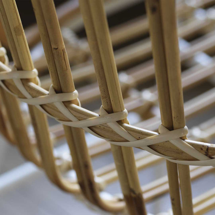 Rattan Armrest Chair RAPHIA RATTAN by Lucidi Pevere for Casamania 05