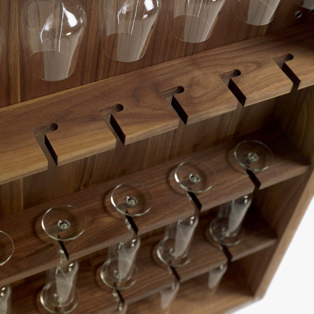 Wine Cabinet CAMBUSA WINE SMALL by Giuliano Cappelletti for Riva 1920