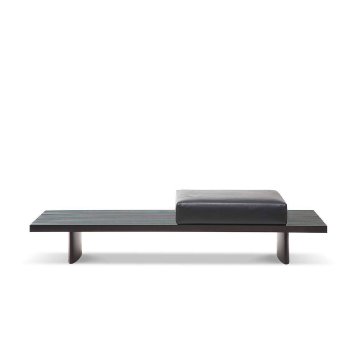 Oak Wood Bench REFOLO, designed by Charlotte Perriand for Cassina 6