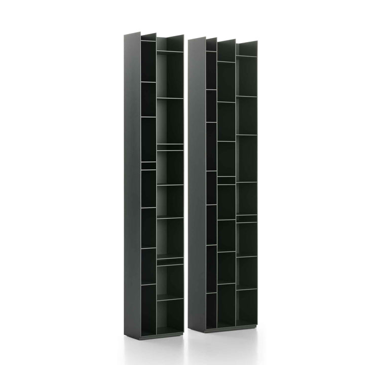 Random bookcase by Eva Paster and Michael Geldmacher for MDF Italia.