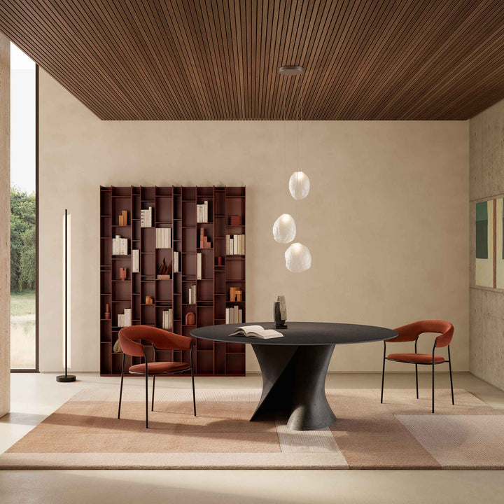 Random bookcase by by Eva Paster and Michael Geldmacher for MDF Italia, contemporary designer storage system.
