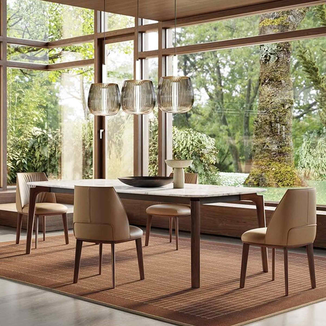 Dining Chair ARCHIBALD SLIM by Jean-Marie Massaud for Poltrona Frau