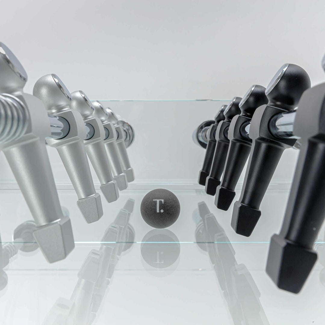 Glass Foosball Table CRISTALLINO by Adriano Design for Teckell 05