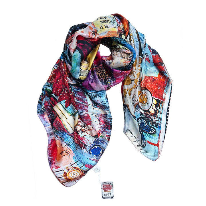 Silk Foulard DEBATER by Ludmilla Radchenko 1