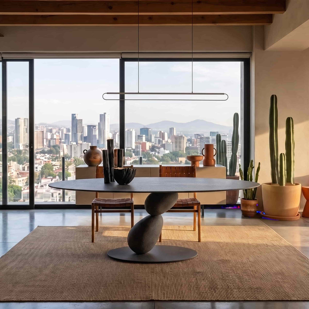 Oval Dining Table MATERA by Sebastiano Tosi for Mogg