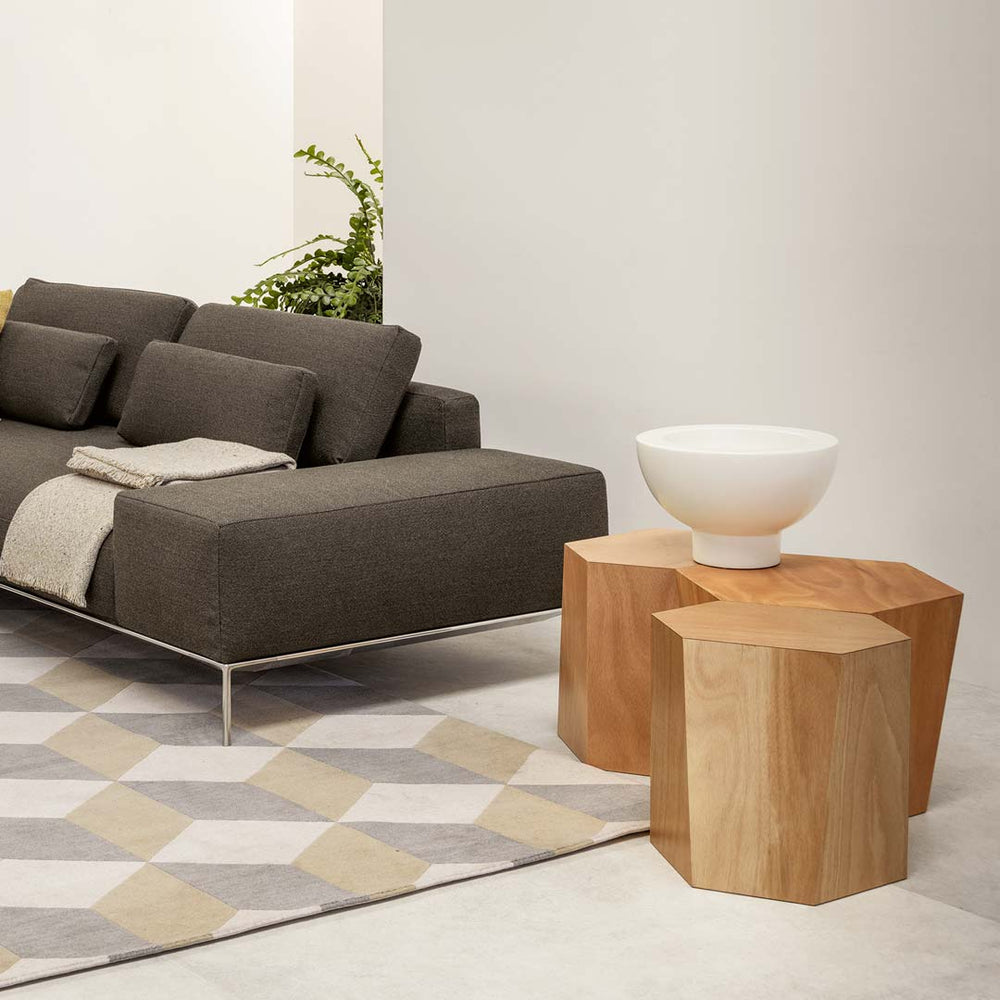 Outdoor Side Table HEXAGON by Steven Holl for Horm 02