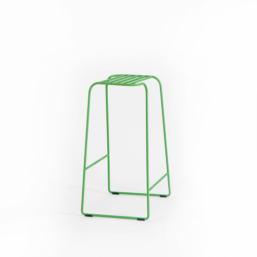 Outdoor Steel Stool SEEMS WIRE by Enrico Girotti for LapiegaWD 1