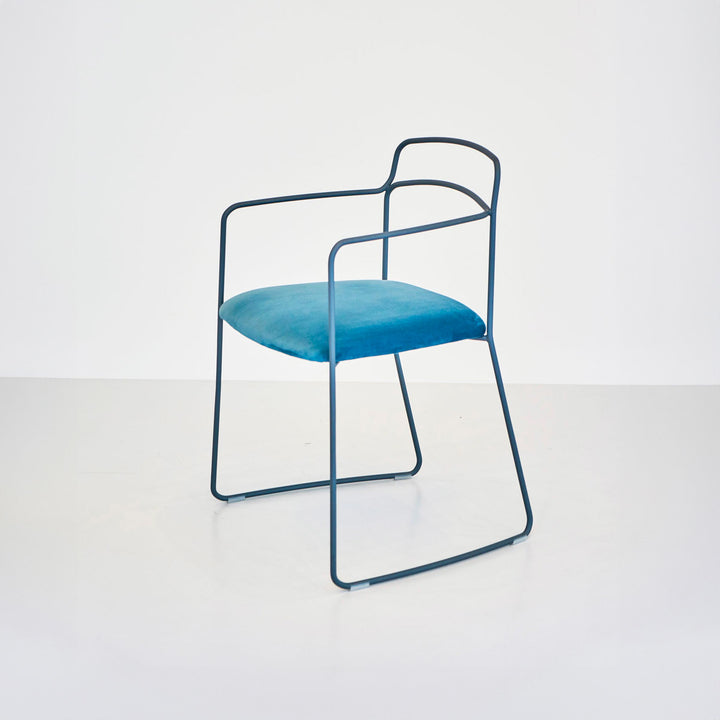 Upholstered Chair SEIDECIMI by Enrico Girotti for LapiegaWD 3
