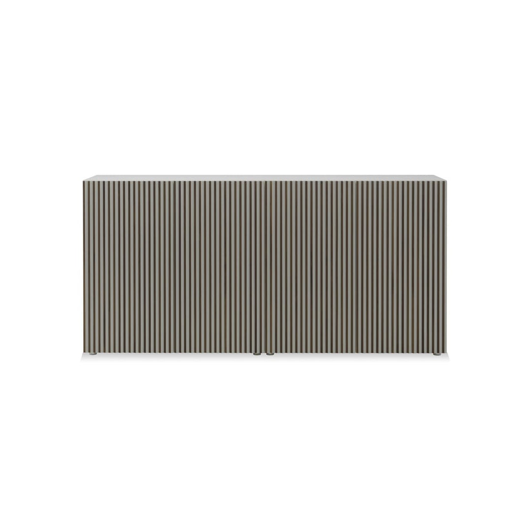 Matt Lacquered and Oak Wood Sideboard LEON DECOR H 98 by Sth for Horm 1
