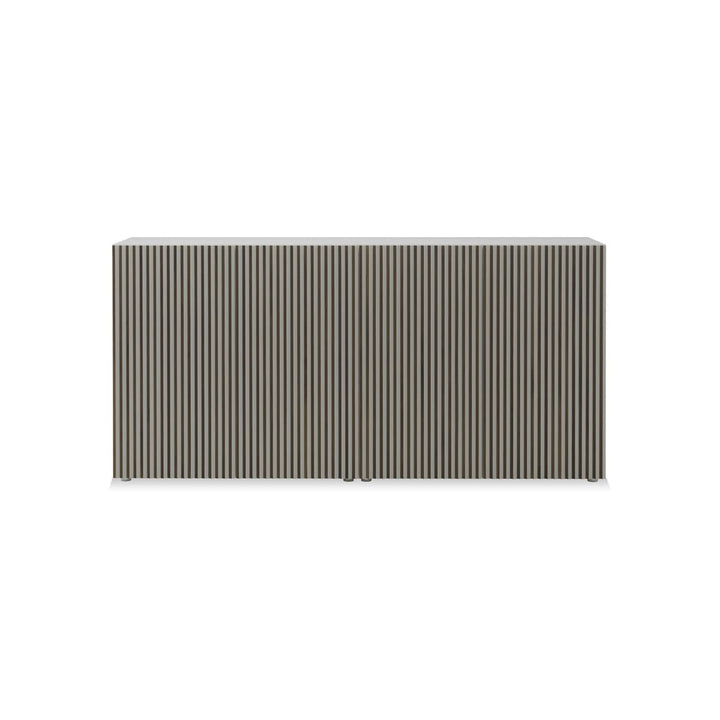 Matt Lacquered and Oak Wood Sideboard LEON DECOR H 98 by Sth for Horm 1