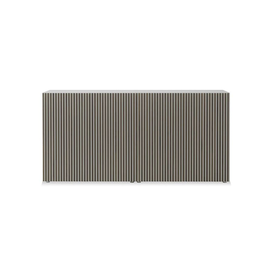 Matt Lacquered and Oak Wood Sideboard LEON DECOR H 98 by Sth for Horm 1