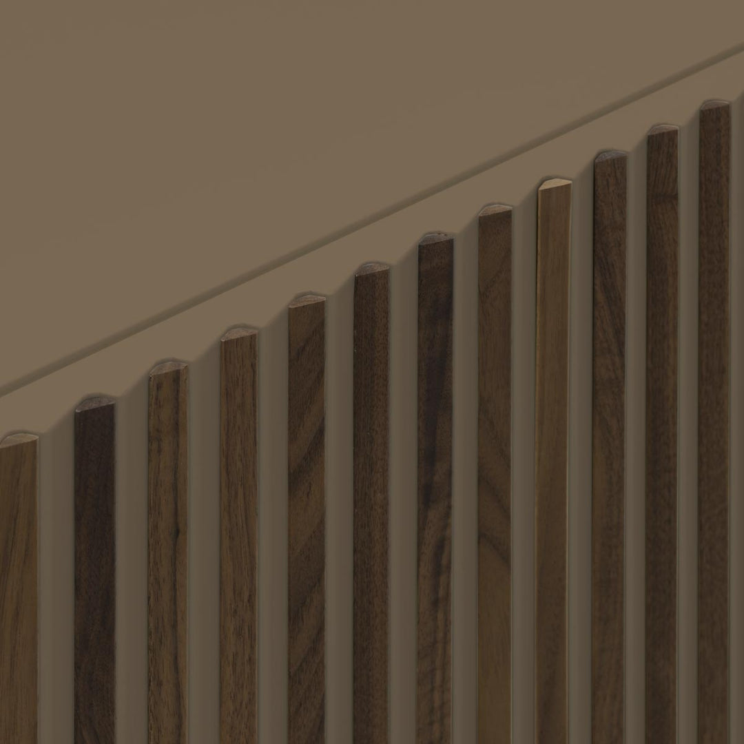 Matt Lacquered and Walnut Wood Sideboard LEON DECOR H 98 by Sth for Horm 3