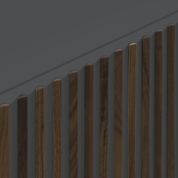 Matt Lacquered and Walnut Wood Sideboard LEON DECOR H 98 by Sth for Horm 4