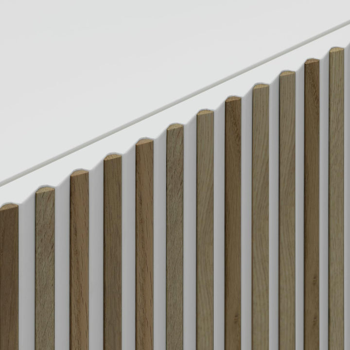 Matt Lacquered and Oak Wood Sideboard LEON DECOR H 66 by Sth for Horm 9