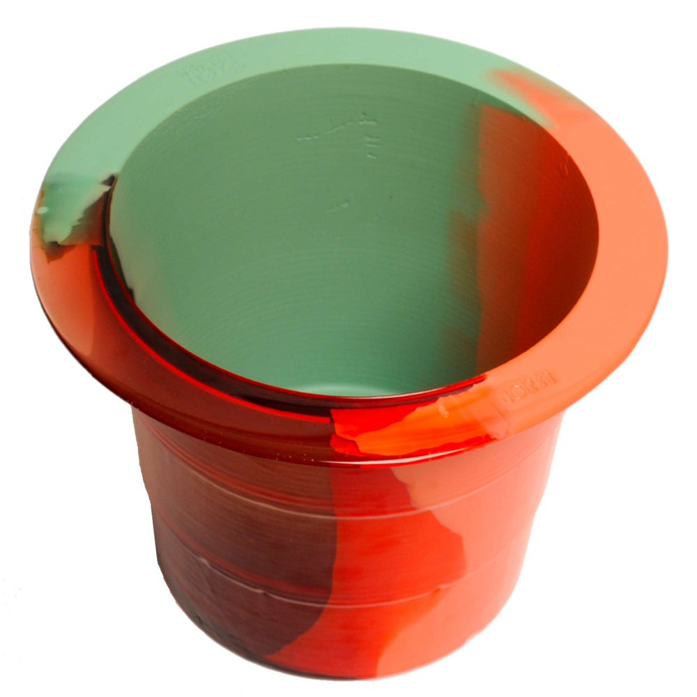 Resin Vase BABEL ICE BUCKET L Mint by Gaetano Pesce for Fish Design 02