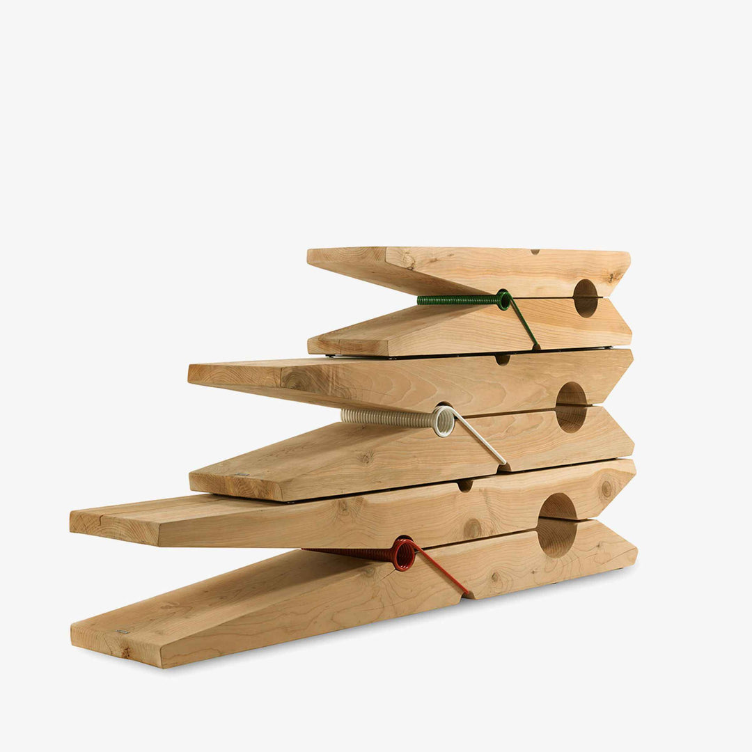 Panca in Legno di Cedro MOLLETTA di Beldessari & Beldessari per Riva 1920